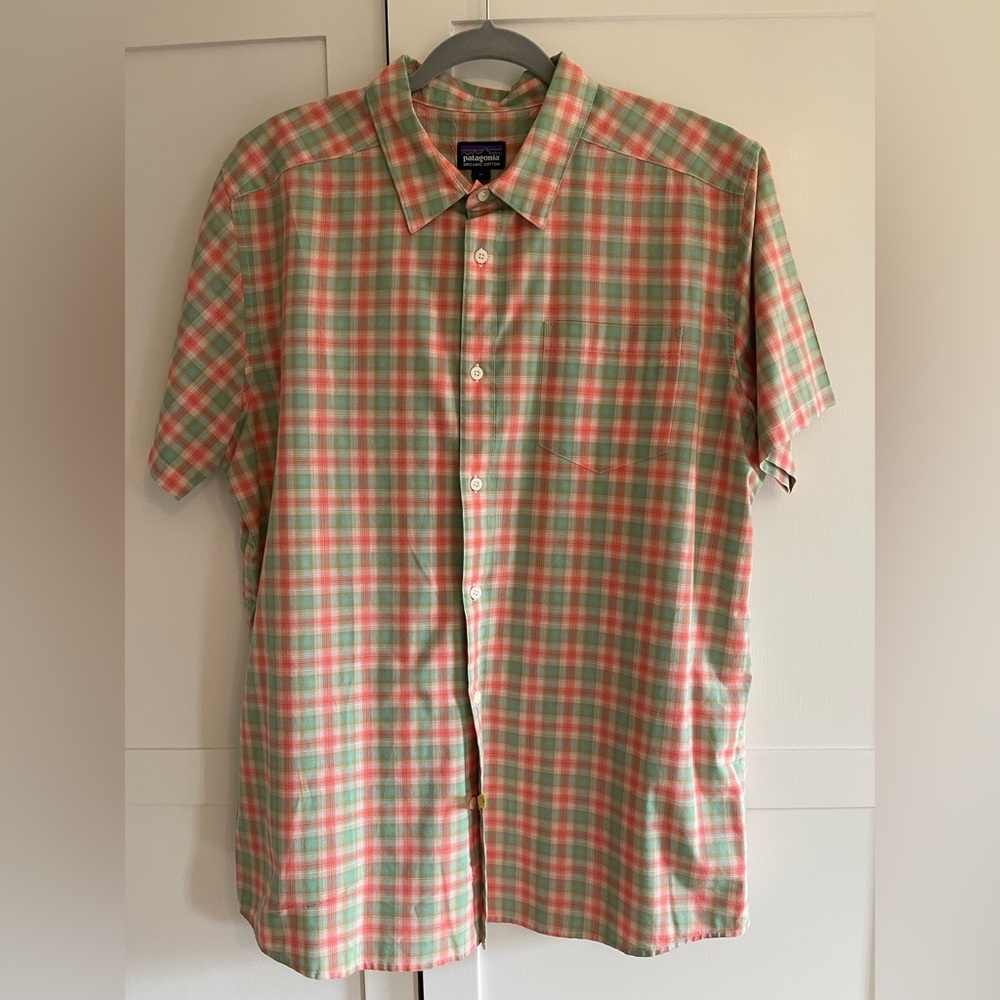 Patagonia Plaid Button Down - XL